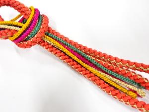 正絹　手組帯締め